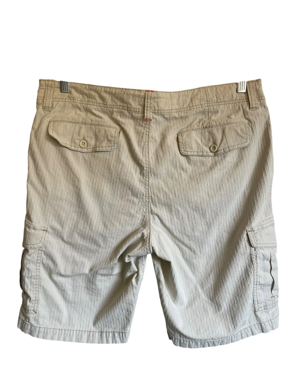 Tommy Bahama‎ Ripstop Light Cargo Shorts Light Gray 10” Inseam
